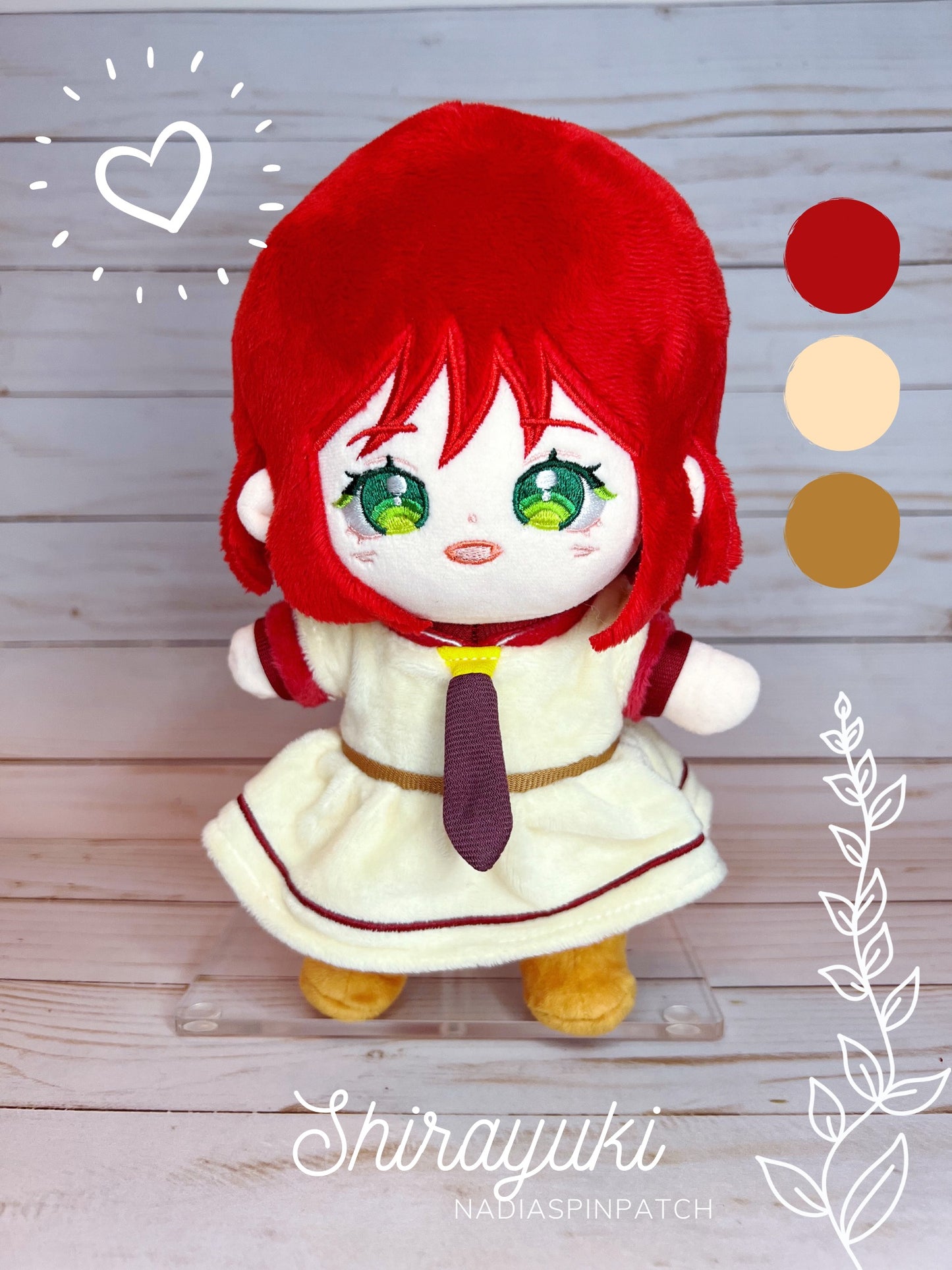 Shirayuki Inspired Plush